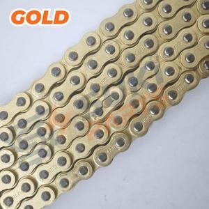 428H Motorcycle Drive Chain 110L Gold