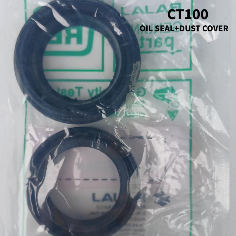 Fork Oil Seal & Dust Cover Set CT100