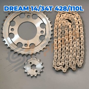 Drive Chain DREAM-428-34T-14T-110L